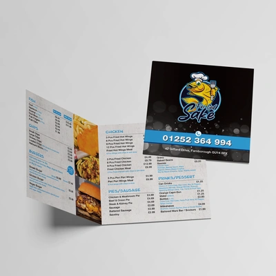  Square Menu