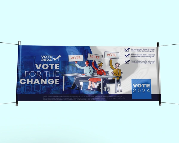  Election Banner