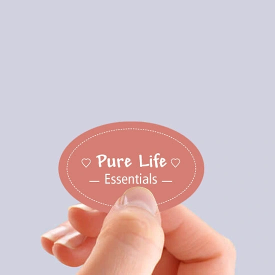  Labels - Holding - Oval