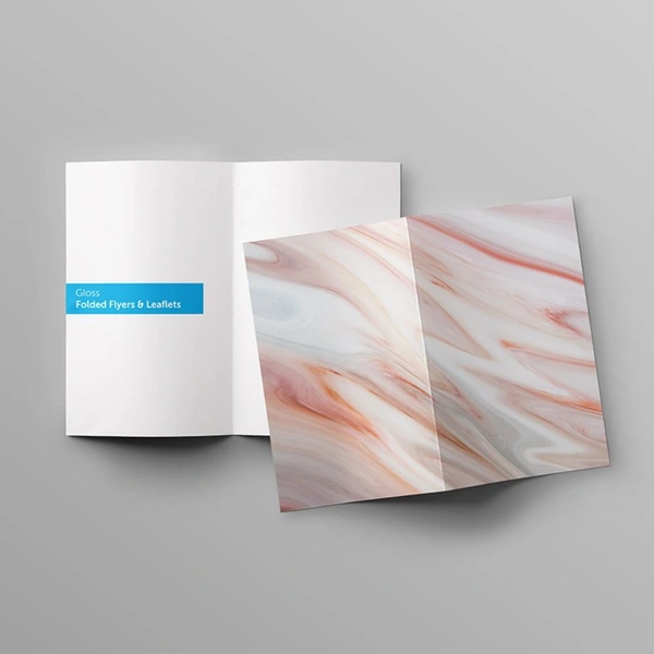 Folded Flyers Gloss
